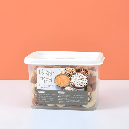 Plastic Food Container 385 ml